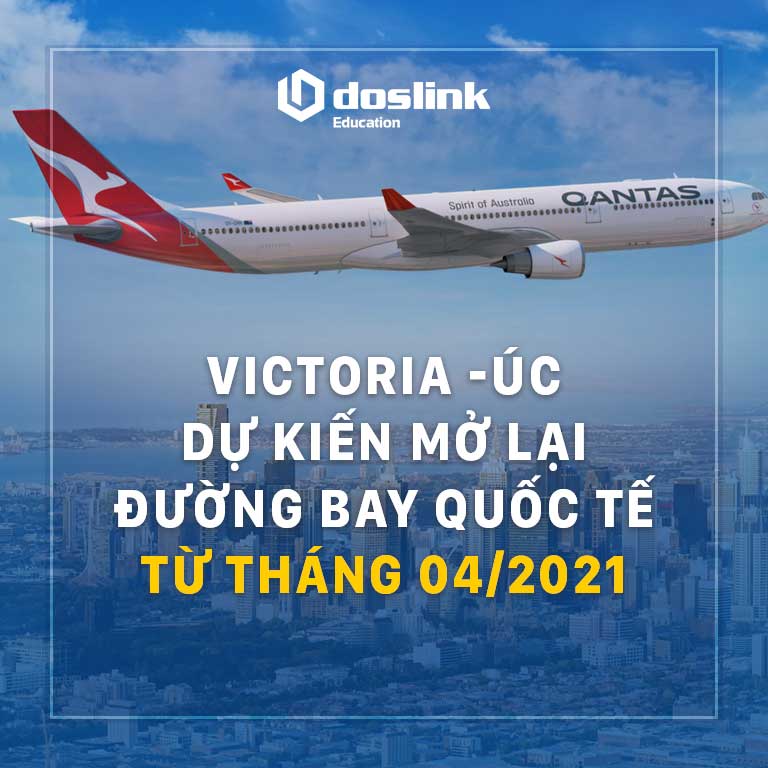 Victoria dự kiến mở lại đường bay quốc tế từ tháng 04/2021