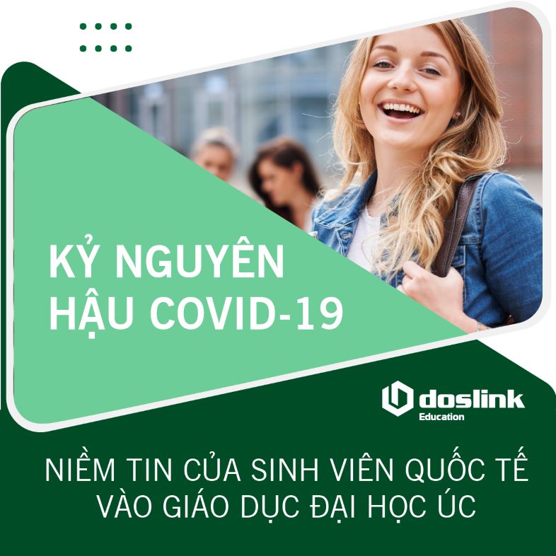 Niềm tin của sinh viên quốc tế vào giáo dục đại học Úc