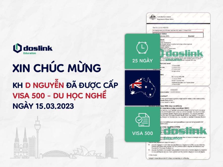 visa 500 Du học nghề - Bếp bánh tại Trường Le Cordon Bleu, Adelaide, bang Nam Úc