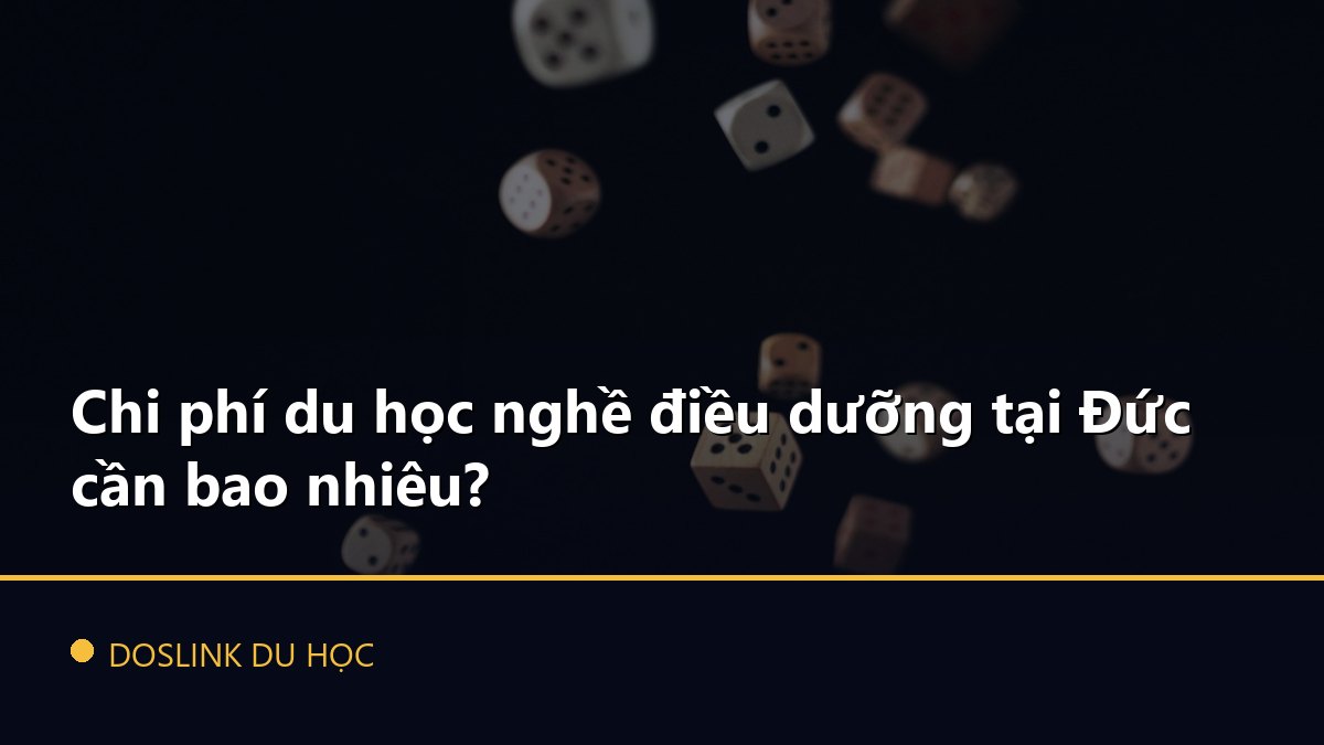 Chi phí du học nghề điều dưỡng tại Đức cần bao nhiêu?