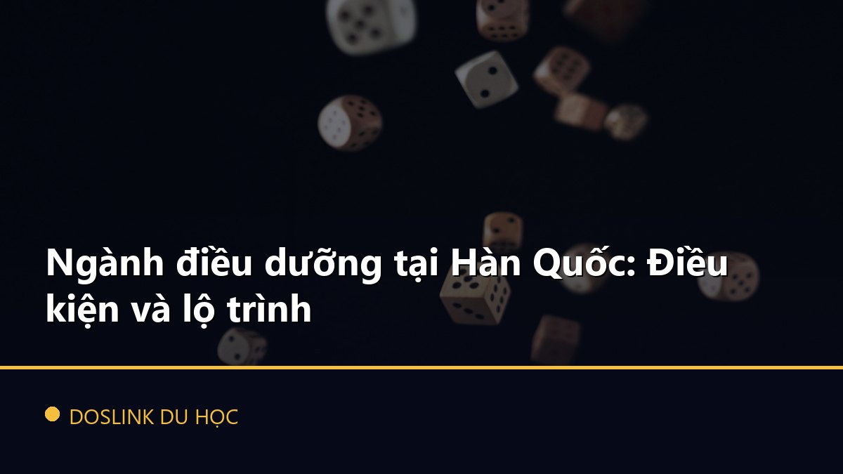 Ngành điều dưỡng tại Hàn Quốc: Điều kiện và lộ trình
